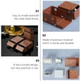 thumbnail image 2 of EeaseMX 4 piezas de accesorios para persianas enrollables, soportes de montaje para persianas enrollables, accesorios para persianas enrollables, 2 of 7