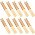 thumbnail image 5 of PinesC 10PCS Clarinet Reeds Bamboo Clarinet Reeds, Saxophone Reeds Strength 2.5 Reeds Musical Instrument Accessories Saxophone Reeds Replacemen Set, 5 of 5
