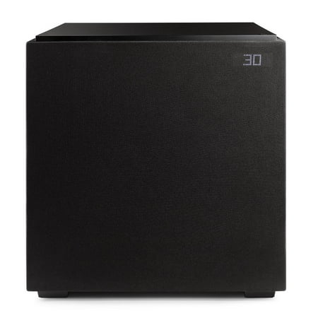 Definitive Technology - Descend 15" Sub 3XR Architecture 1500W Peak Class H Amplifier (2) 15" Bass Radiators - Black