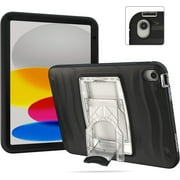 UZBL Case for iPad 10th Generation 10.9 Inch (2022), Shockwave V2 Complete Protection Hard Case, Built-in Screen