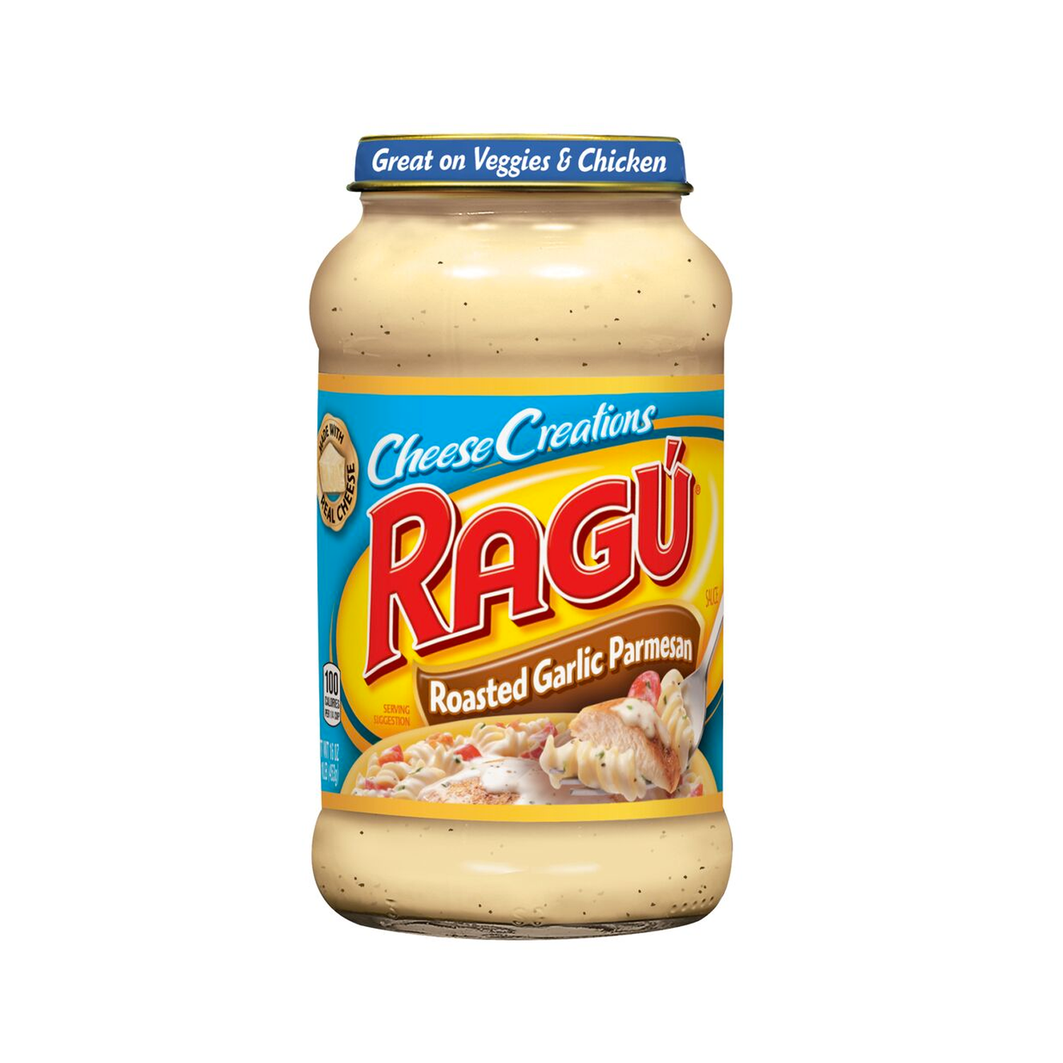 Ragú Cheese Creations Sauce, Roasted Garlic Parmesan, 16 Oz