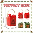 thumbnail image 5 of HCTSHG 10PCS Christmas Treat Boxes, Large Size Cardboard Cookie Boxes with Window for Xmas Pastries, Cupcakes, Candy, and a Dozen Cookies, 5 of 5