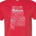 thumbnail image 4 of Inktastic Alabama State Word Salad T-Shirt, 4 of 5