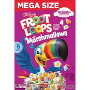 Post Fruity PEBBLES Marshmallow Cereal, Fruity Kids Cereal with ...