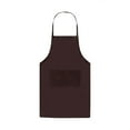 thumbnail image 2 of Apron Waterproof Work Apron Kitchen Western Food Waist Hanging Neck, 2 of 9
