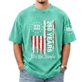 thumbnail image 2 of We the People 250 Anniversary USA Shirts for Men American Flag T-Shirt 4th of July Shirt 250 Years Birthday Patriotic Mens Tops Green L, 2 of 5