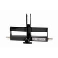 thumbnail image 1 of Category 1, 3 Point Hitch Receiver Drawbar with Suitcase Weight Bracket - Standard Duty, Black, 1 of 3