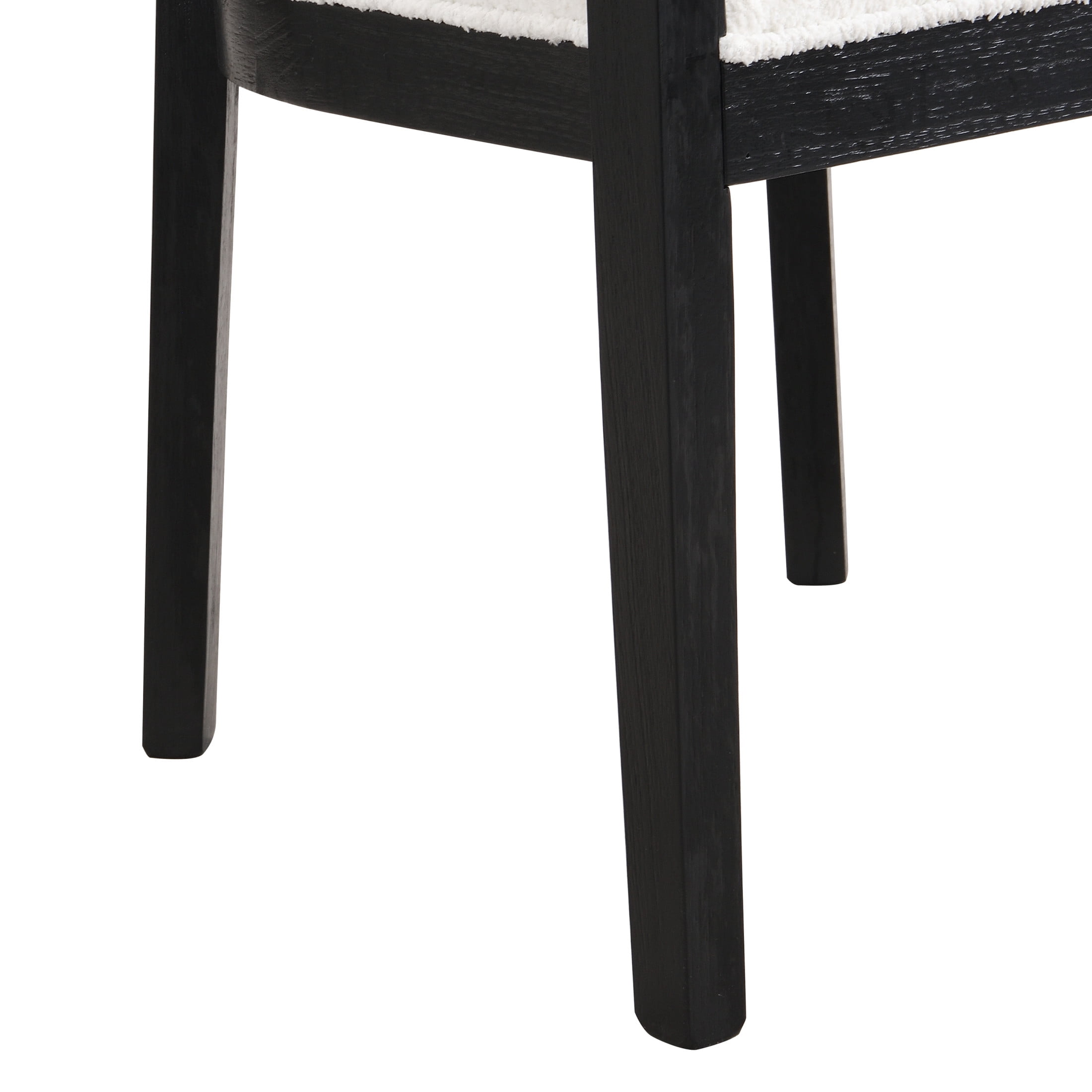 Christopher Knight Home 7-Piece Modern Dining Set, Oval Table with Upholstered Armchairs, Black+Espresso