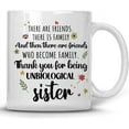 thumbnail image 4 of Personalized Best Friend Mug Thank You Unbiological Sister Coffee Mugs 11oz 15oz Birthday Christmas Friendship Gifts For BFF Female Friends Soul Sisters Besties Women Custom Name (Quote 4), 4 of 8
