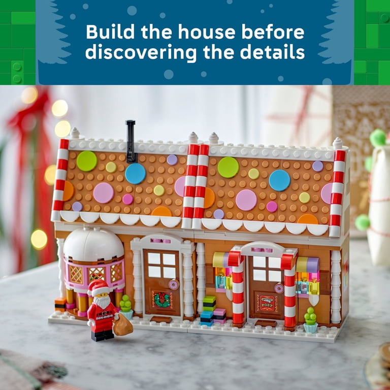 LEGO, Iconic Festive Gingerbread House, 40809, Multicolor