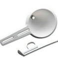 thumbnail image 2 of OULII 2Pcs White Cake Decorating Funnel Plastic Handheld Tool for Home Kitchen Baking, 2 of 4
