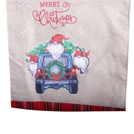 

Merry Christmas Table Runner Seasonal Winter Holiday Kitchen Table Decoration Indoor Outdoor Home Party Decoration A One Size