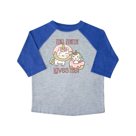 

Inktastic My Mimi Loves Me Gift Toddler Boy or Toddler Girl T-Shirt