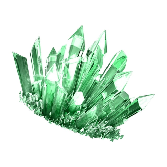 Guardoinrt Interactive Crystal Growing Experiment Science Kit for Kids Conduct Crystals Green 175x125x60mm 1Set