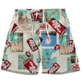 thumbnail image 6 of Dr. Pepper Men's & Big Men's Swim Shorts, Sizes S-3XL, 6 of 7
