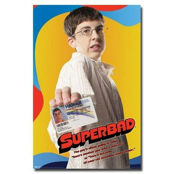 HSE USA Mclovin Superbad Movie 24" x 36" Poster