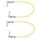 thumbnail image 1 of 2 Piezas Cable De Enchufe De 1/4 De Pulgada De 12 Pcs De 12 Pulgadas De Bajo, Cables De Instrumentos De Cobre Puro Para Pedal De Guitarra Con Fuerte Compatibilidad, 1 of 7