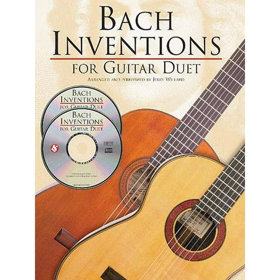 Bach Inventions for Guitar Duet (Mixed media product)
