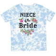thumbnail image 3 of Inktastic Niece of the Bride Roses Girls Toddler T-Shirt, 3 of 5