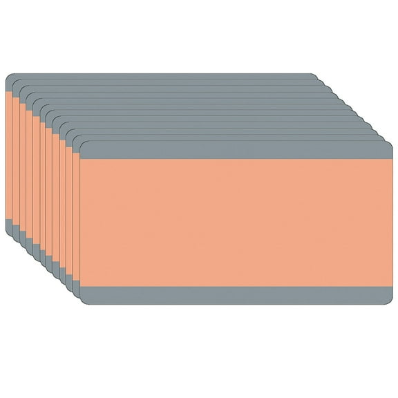 Ashley Productions Big Reading Guide, 3-3/4" x 7-1/4", Peach, Pack of 12