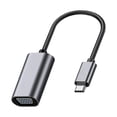 thumbnail image 2 of Adaptador USB C a VGA Yotijar Convertidor de salida USB 3.1 Diseño delgado Tipo C Convertidor de cable VGA, 2 of 10