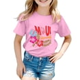 thumbnail image 1 of MEZZALL T-Shirts de Mode pour Garçons et Filles, Décontractés, Imprimés, Col Rond, Manches Courtes, Élégants, 10-11 Ans, 1 of 3