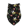 thumbnail image 3 of Easygdp Bees Pet Scarf, Dog Triangle Scarf, Printing Dog Bib, Handkerchief Scarf for Small Medium Large Dogs Cats Pets, 3 of 9