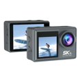 thumbnail image 5 of Cámara de acción 5K 30FPS Pantalla Dual IPS Cámara de buceo para bicicleta impermeable HD SD 128GB, 5 of 5