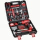 thumbnail image 1 of Juego de herramientas, taladro inalámbrico de 8 V, 132 piezas con caja de herramientas, 1 of 7