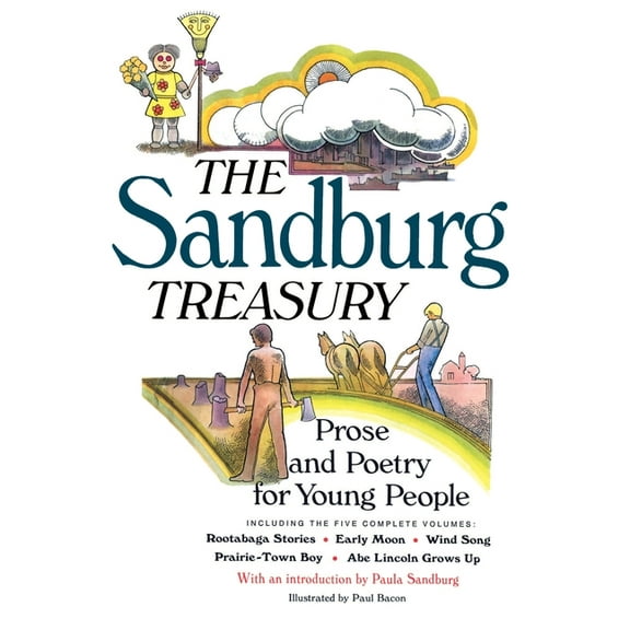 The Sandburg Treasury: Prose and Poetry for Young People, (Paperback)
