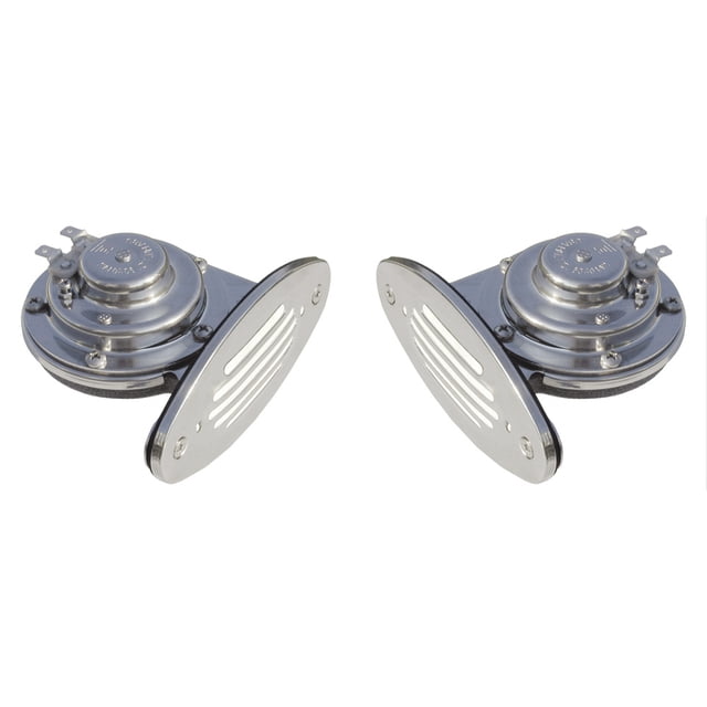 Schmitt &erio; Ongaro Mini SS Dual Drop-In Horn con parrillas SS High & Tono bajo