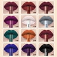 thumbnail image 4 of QIBEST-lápiz labial líquido Mate, resistente al agua, brillo de labios de larga duración, terciopelo Mate, Nude tinte rojo, tubo, lápiz labial, maquillaje cosmético, 4 of 7