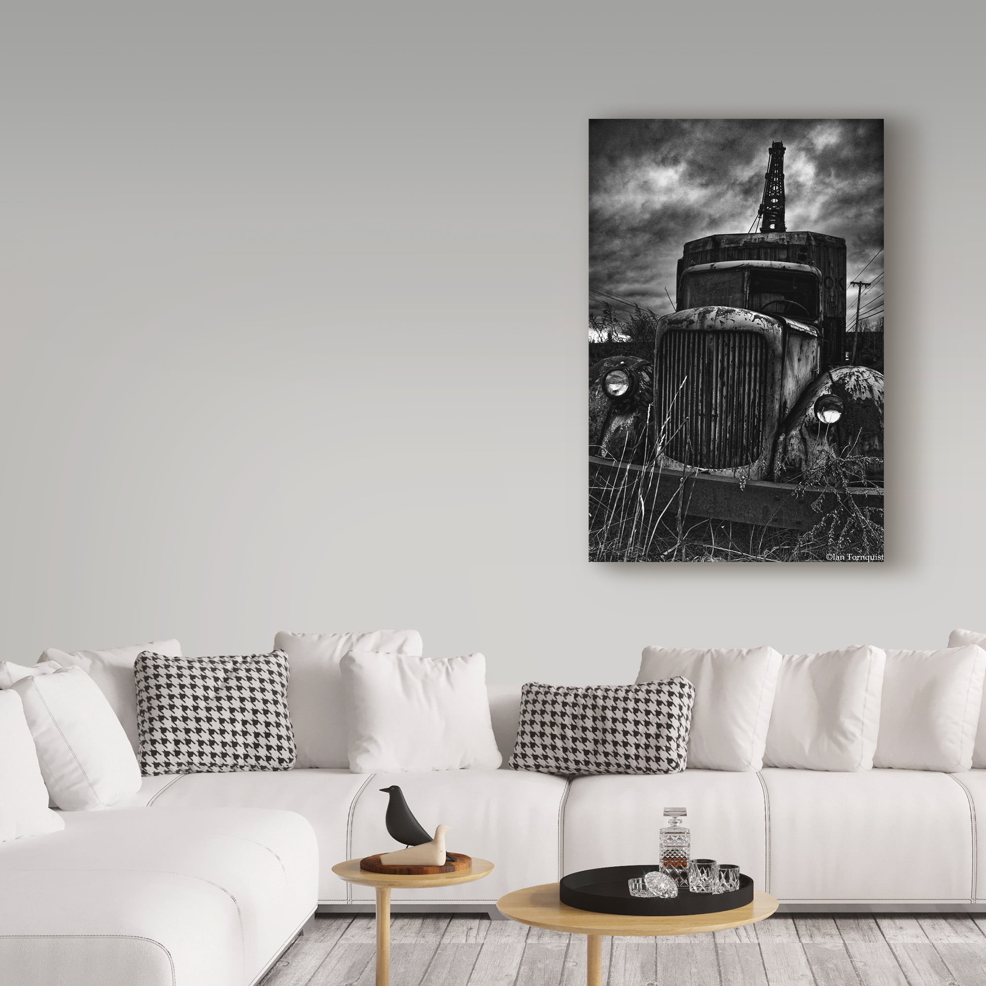 Trademark Fine Art 'Dead Truck' Canvas Art by Ian Tornquist