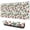 Christmas Ornament Pine, variant on 31.5x11.8 Inch Gaming Mouse Pad, Non-Slip Stitched Rubber Desk Mat for Desktop & Laptop,Christmas Multi-Colored Santa Beige Pattern