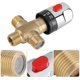 thumbnail image 5 of Válvula mezcladora termostática, con conector macho 1/2 NPT, válvula de control de temperatura del agua, latón macizo, 5 of 5