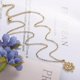 thumbnail image 5 of Joyería de collar de flor de loto para mujer, 5 of 5