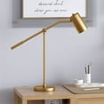 thumbnail image 4 of Maklaine Contemporary Brass Table Lamp with Boom Arm, 4 of 8