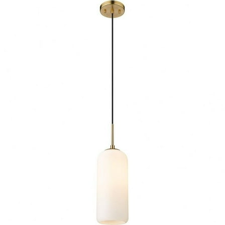 1 Light Pendant in Mid-Century Style-17 inches Tall and 5.25 inches Wide Bailey Street Home 372-Bel-4620070