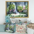 thumbnail image 3 of Designart 'Abstract Tropical Plants Oasis' Farmhouse Framed Art Print, 3 of 4