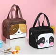 thumbnail image 4 of Portable Lunch Bag for Women Cartoon Cat Convenient Lunch Box Tote Food Bags Picnic Lunch Container Food Storage Bags WY205 (BK), 4 of 7