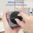 thumbnail image 2 of Kitchen Timers for Cooking, Chef Cooking Timer Clock with Loud Alarm, 2 of 5