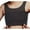 Black, variant on Shapewear for Women Plus Size Ultra-Thin Breath Mini Breast Undershirt Comfy Elastic Bra