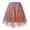 Pink, variant on Anti-Chafing&nbsp;Shorts Womens Pleated Knee Length Skirt Adult Tutu Dancing Skirt,Pink Short Skirts 3XL
