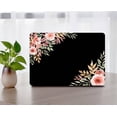 thumbnail image 5 of KSK KAISHEK Protective Case Hard Cover for Old MacBook Air 13 inchs( No Touch, 2010-2017) + Black Keyboard Cover Model A1466 A1369, No USB-C Flowers 256, 5 of 5