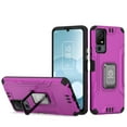 thumbnail image 6 of Designed for Samsung Galaxy A25 5G Tough Metallic Hybrid Ring Kicstand + Screen Protector, Military Grade Heavy Duty TPU Shockproof Rugged Phone Case Cover [Hot Pink], 6 of 9