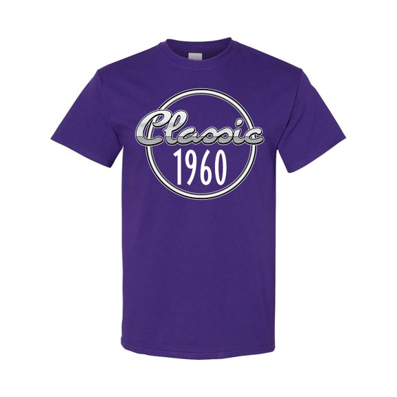 Inktastic Classic 1960 Birth Year T-Shirt