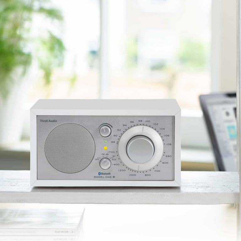 Tivoli Audio MODEL ONE BT チボリ ホワイト Tivoli Audio Model One Bluetooth AM/FM Radio & Speaker (White