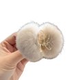 thumbnail image 5 of Eoperou Hair Claw Strong Claws Fadeless Fall-resistant Non-shedding Non-slip Fluffy Fur Balls Fall Winter Plush Hair Clip Hair Accessory, 5 of 8