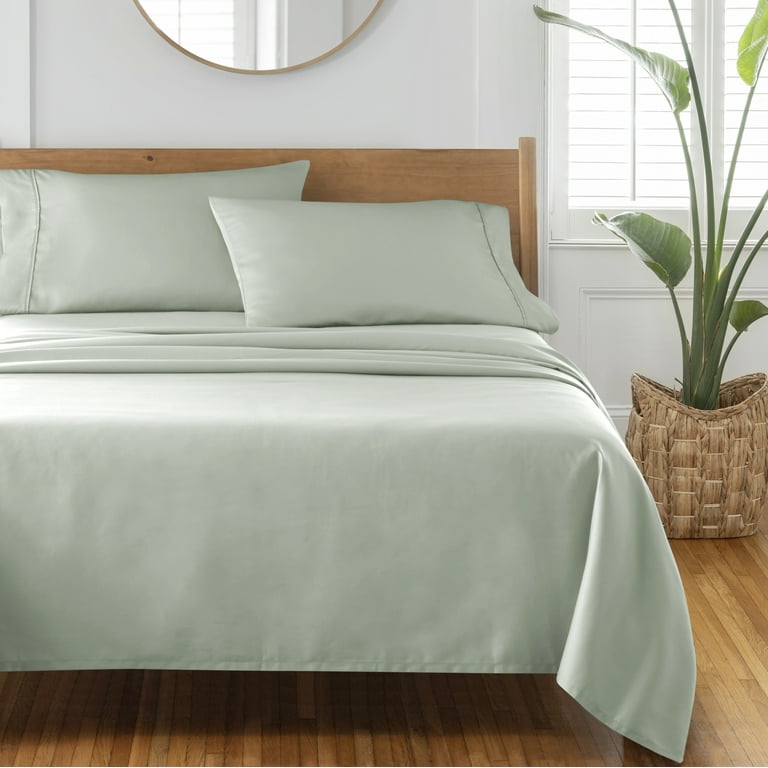 Twin Sheet Set, 100% Combed Cotton, 300 Thread Count, 3-piece, Ivo