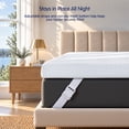 thumbnail image 5 of Subrtex 4 Inch Twin Mattress Topper, Gel Memory Foam Bed Topper with Removable Cover, Pressure Relieving for Old Mattress Upgrade, CertiPUR-US Certified, 5 of 10